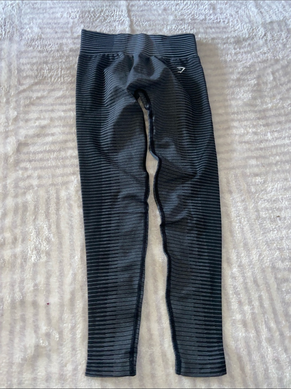 Gymshark Black Striped Seamless Leggings